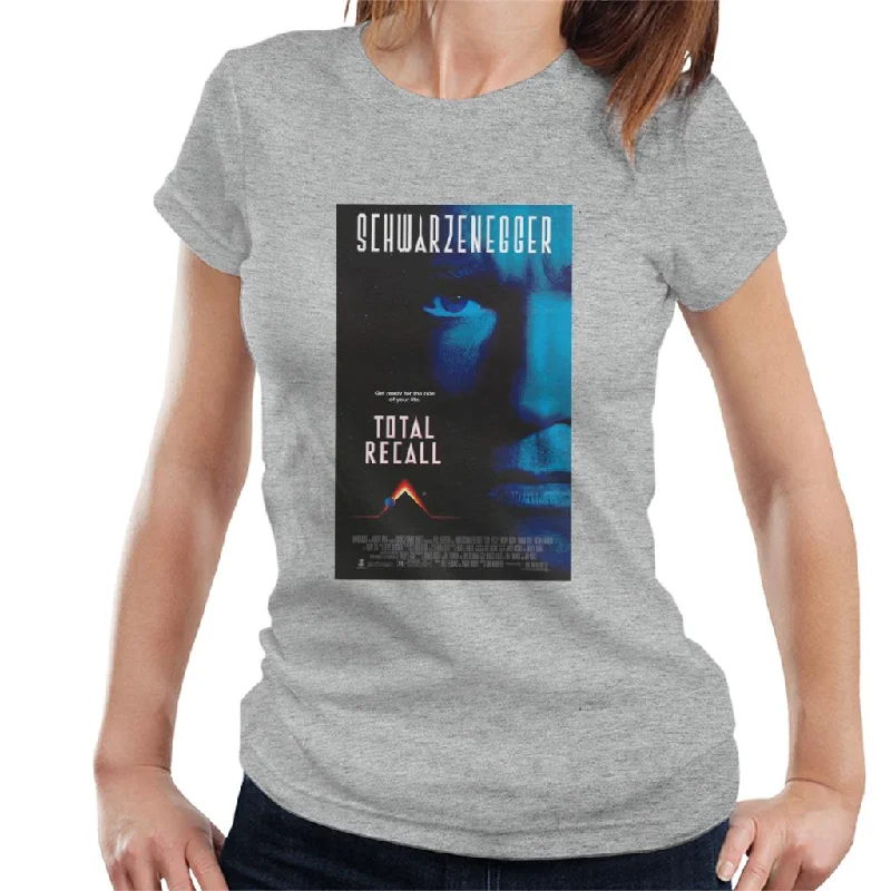 Total Recall Get Ready For The Ride Of Your Life Women's T-Shirt Plaid T-Shirt Polka Dot Checkered Total Recall Get Ready For The Ride Of Your Life Women's T-Shirt Plaid T-Shirt Polka Dot Checkered