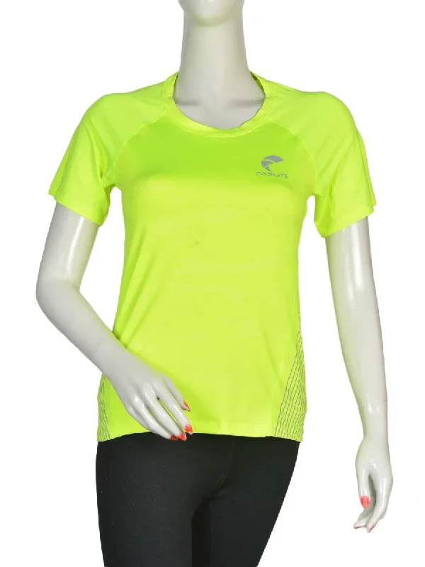 Accelerate Dream - T-Shirt - 20002 - Volt Solid Color Striped Floral