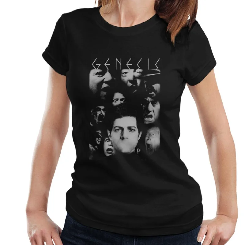 Genesis The Lamb Lies Down On Broadway Women's T-Shirt Nylon Fabric Polyester Fabric Spandex Fabric Genesis The Lamb Lies Down On Broadway Women's T-Shirt Nylon Fabric Polyester Fabric Spandex Fabric