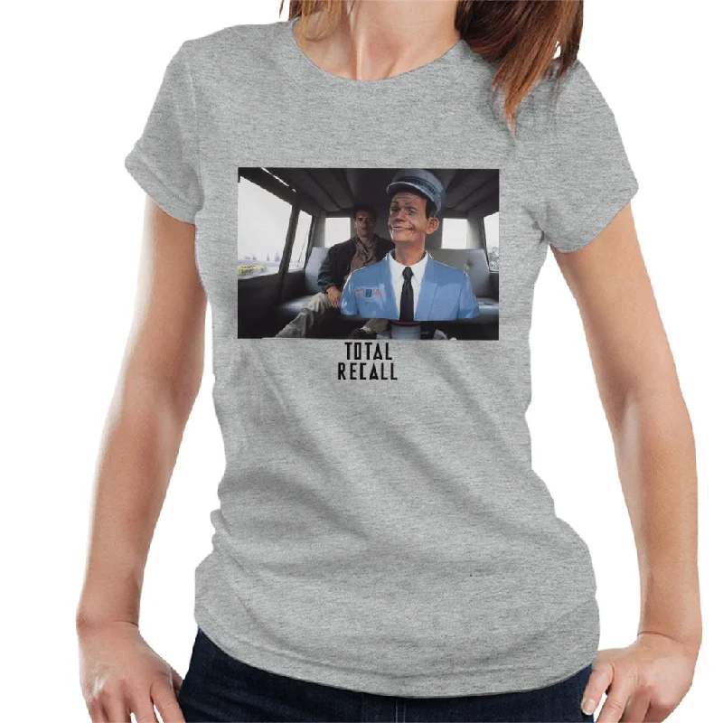 Total Recall Johnny Cab Women's T-Shirt Layered Multi-layer Single Layer