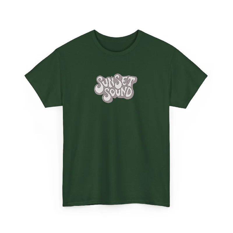 Sunset Sound T Shirt (steel logo) Welt Pockets Slit Pockets Flap Pockets