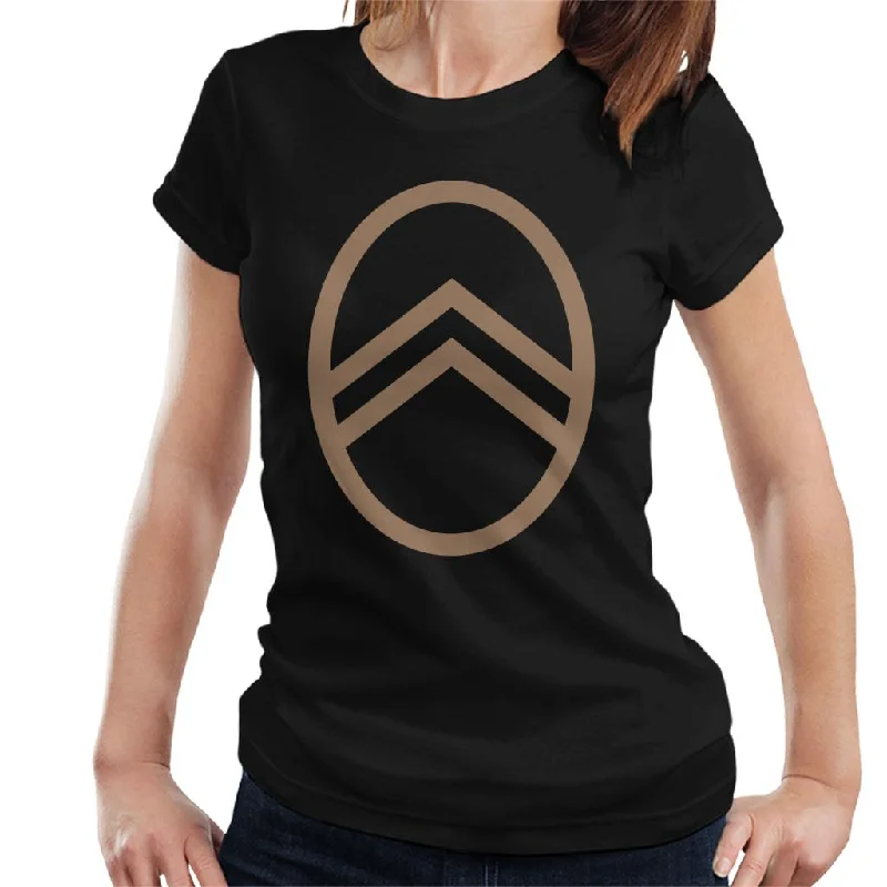 Citroën Vintage Badge Logo Women's T-Shirt Iron Safe Non-Iron Wrinkle Free