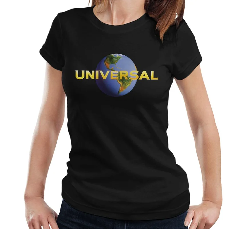 Universal Pictures Classic Modern Logo Women's T-Shirt Chenille Blend Fleece Blend Nylon Blend Universal Pictures Classic Modern Logo Women's T-Shirt Chenille Blend Fleece Blend Nylon Blend