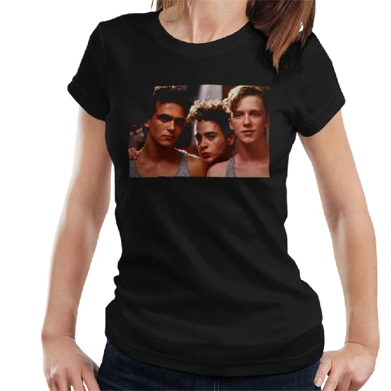 Weird Science Ian Max And Gary Women's T-Shirt Nylon Fabric Polyester Fabric Spandex Fabric