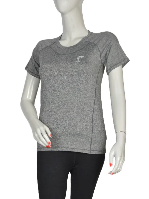 Upstring - T-Shirt - 20003 - Dark Heather Grey Zippered Buttoned Snapped