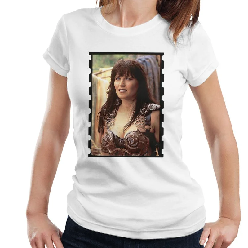 Xena Warrior Princess On A Quest Women's T-Shirt Knit Fabric Woven Fabric Fleece Fabric