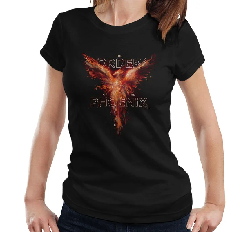 Harry Potter The Order Of The Phoenix Women's T-Shirt Chenille Blend Fleece Blend Nylon Blend Harry Potter The Order Of The Phoenix Women's T-Shirt Chenille Blend Fleece Blend Nylon Blend