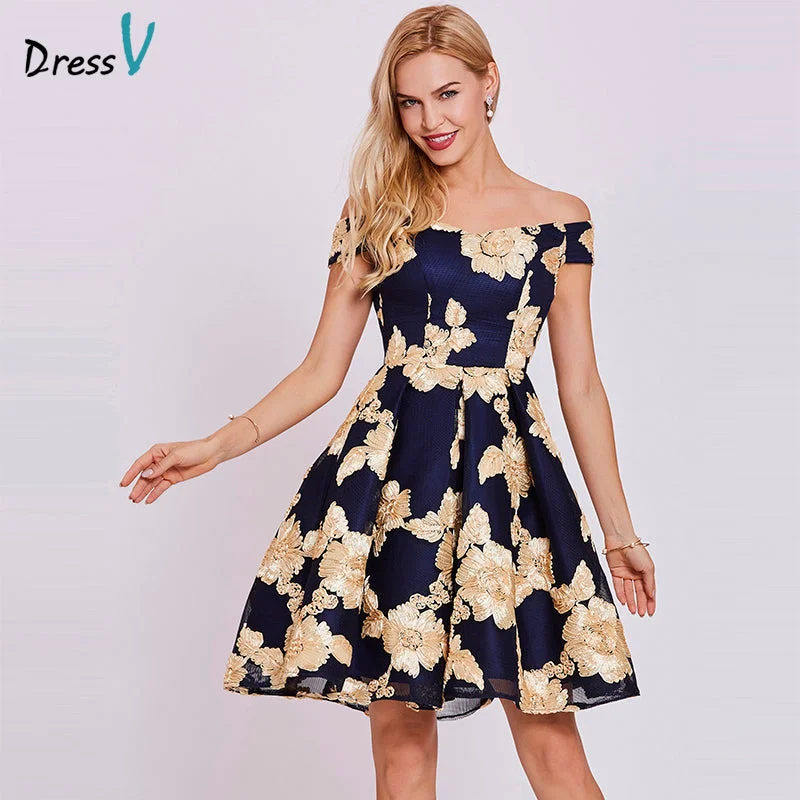 Dressv dark navy black lace cocktail dress off the shoulder elegant formal party dress 2017 cheap a line short cocktail dresses Tunics Silk luxurious Dressv dark navy black lace cocktail dress off the shoulder elegant formal party dress 2017 cheap a line short cocktail dresses Tunics Silk luxurious