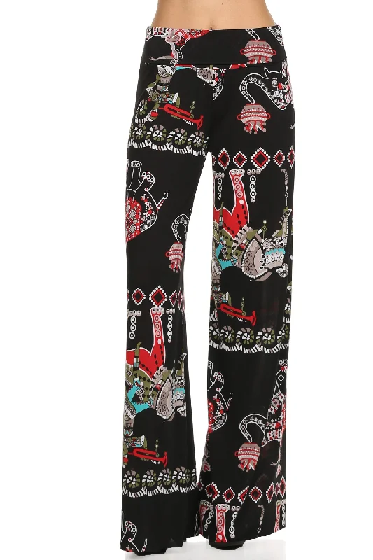 Ali Mama Palazzo Pant Classic Pleated Pants