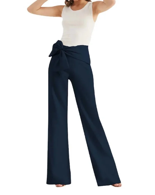 Whitley Pants In Midnight Cozy Maternity Pants
