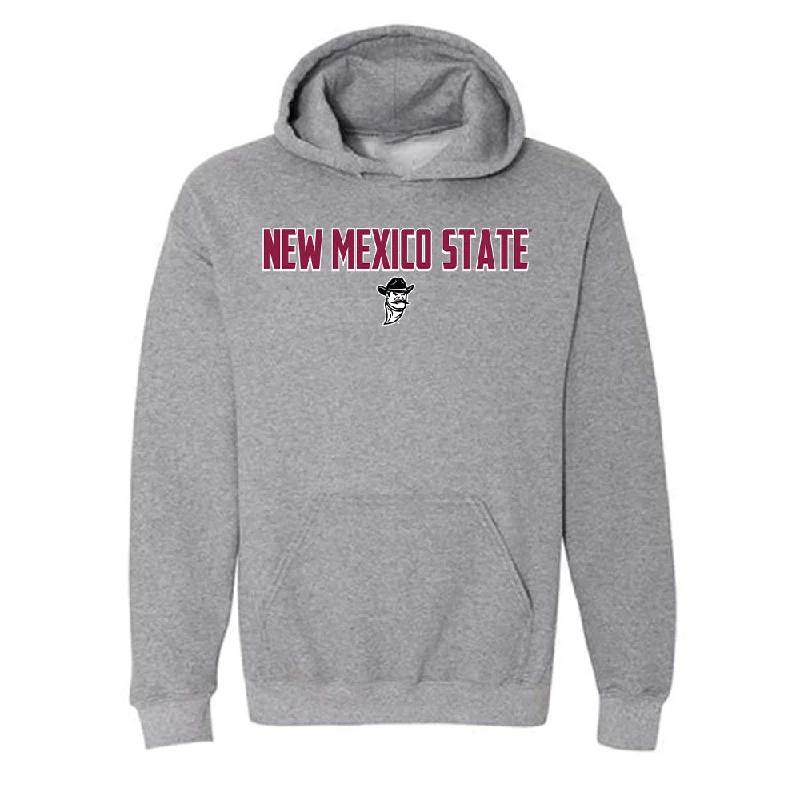 NMSU - NCAA Women's Soccer : Janae Shaklee - Classic Fashion Shersey Hooded Sweatshirt Hoodie with Mesh Breathable Sporty NMSU - NCAA Women's Soccer : Janae Shaklee - Classic Fashion Shersey Hooded Sweatshirt Hoodie with Mesh Breathable Sporty