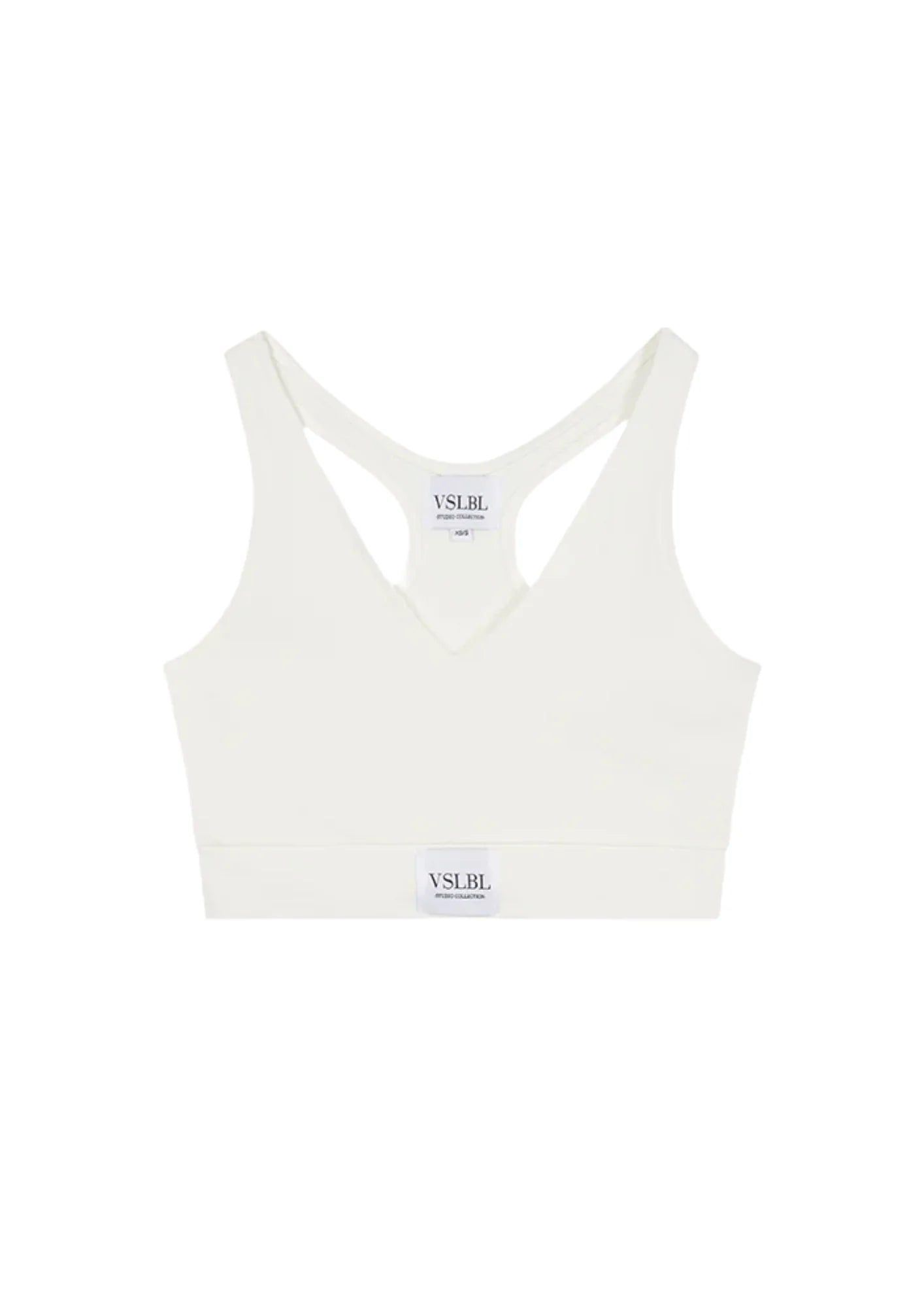 WHITE ABBY CROP TOP Casual Formal Business