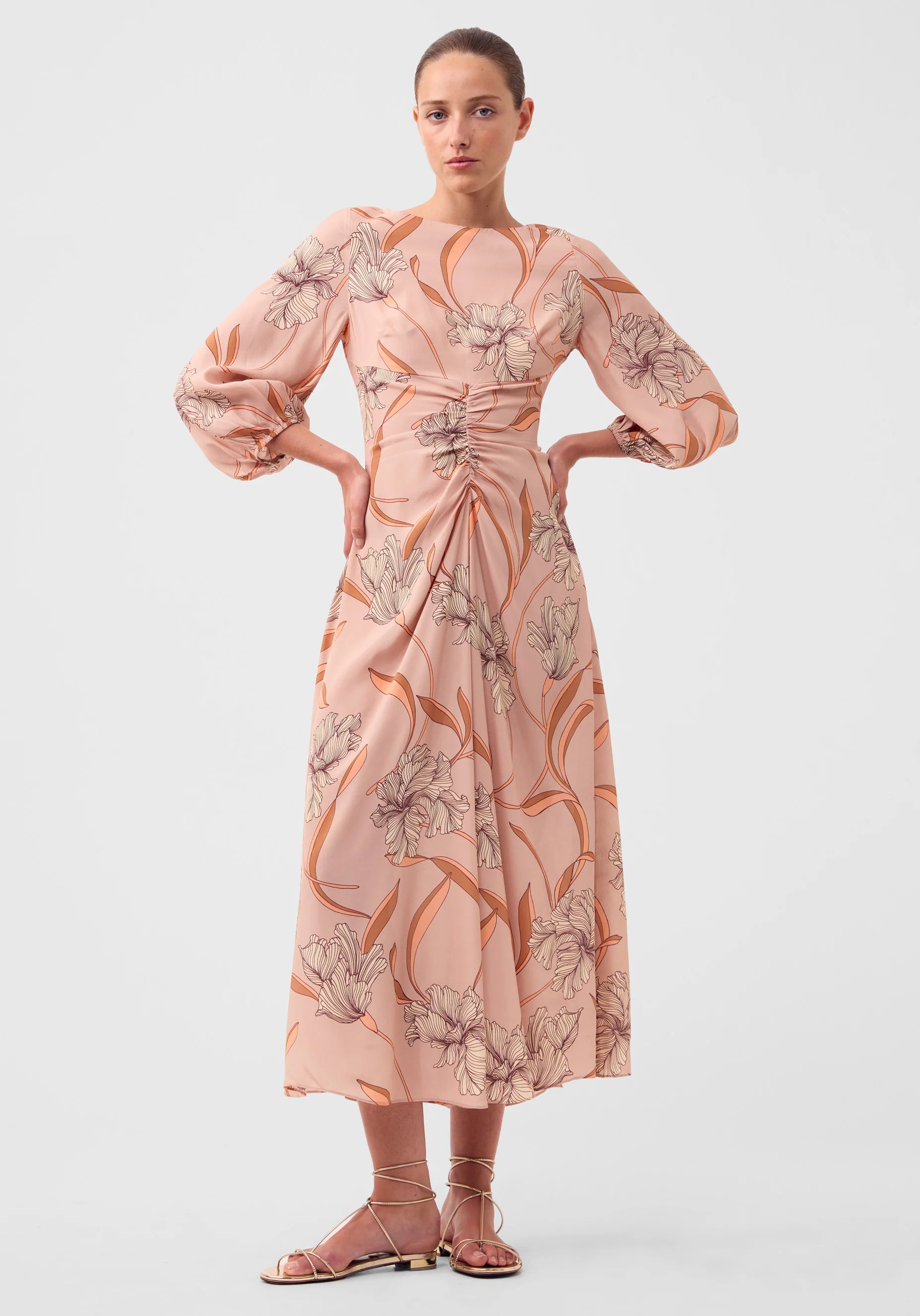 Morrison -  Martinique Rouched Dress Casual Short Summer