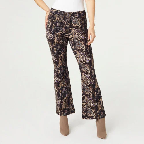 Draco Flare Pants Relaxed High-Waist Trousers