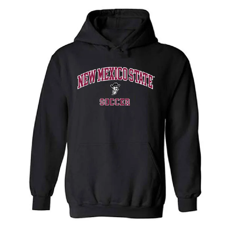 NMSU - NCAA Women's Soccer : Janae Shaklee - Classic Fashion Shersey Hooded Sweatshirt Hoodie with Print Artistic Unique NMSU - NCAA Women's Soccer : Janae Shaklee - Classic Fashion Shersey Hooded Sweatshirt Hoodie with Print Artistic Unique