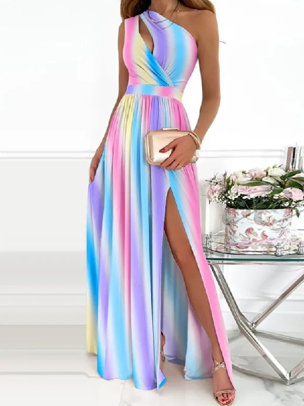 Pbong Ladies Sexy Hollow Out Sleeveless Party Dress Women Elegant Off Shoulder Split Long Dress Fashion Printing Femme Dress Vestidos Tunics Bridal satin Pbong Ladies Sexy Hollow Out Sleeveless Party Dress Women Elegant Off Shoulder Split Long Dress Fashion Printing Femme Dress Vestidos Tunics Bridal satin