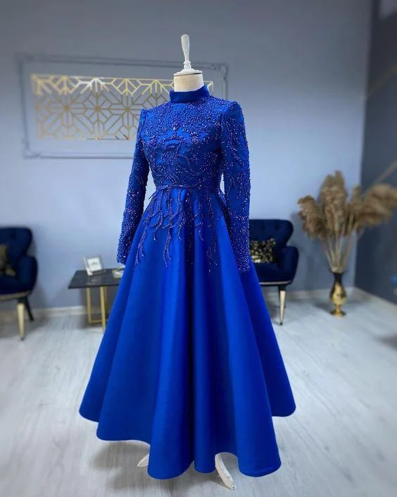 Royal blue prom dresses lace Beaded evening dress,Wedding Party Dress Tunics Favorite customer Royal blue prom dresses lace Beaded evening dress,Wedding Party Dress Tunics Favorite customer