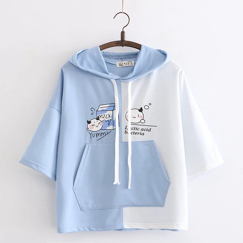 Milk & Cookies Hoodie Hoodie with Lining Warm Insulated