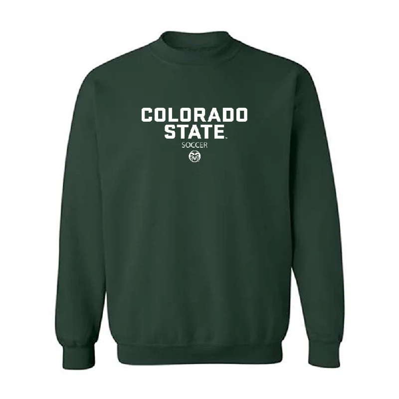 Colorado State - NCAA Women's Soccer : Izzy Wildermuth - Classic Shersey Crewneck Sweatshirt Hoodie with Hem Detail Decorative Unique Colorado State - NCAA Women's Soccer : Izzy Wildermuth - Classic Shersey Crewneck Sweatshirt Hoodie with Hem Detail Decorative Unique