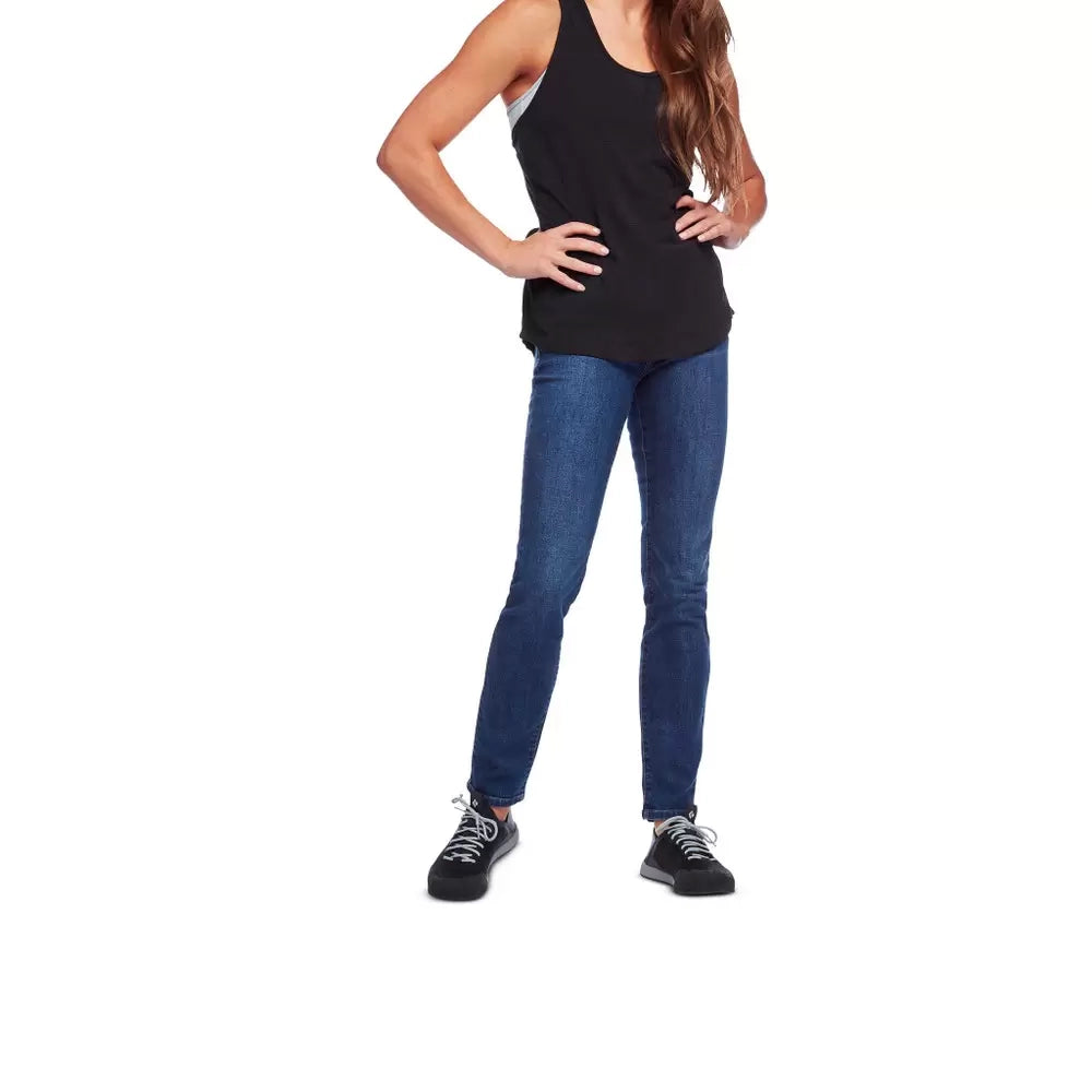 Black Diamond Crag Denim Pant - Women's Fashionable Track Pants