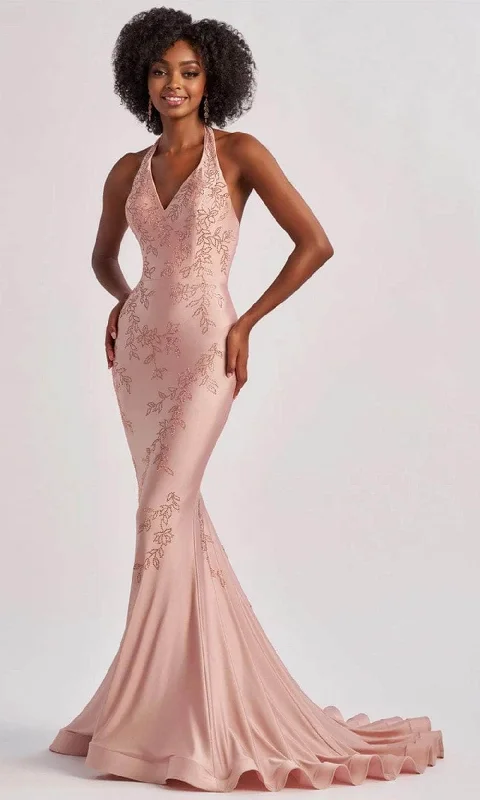 Colette By Daphne CL8580 - Halter Mermaid Prom Dress Tunics Recommended stylist