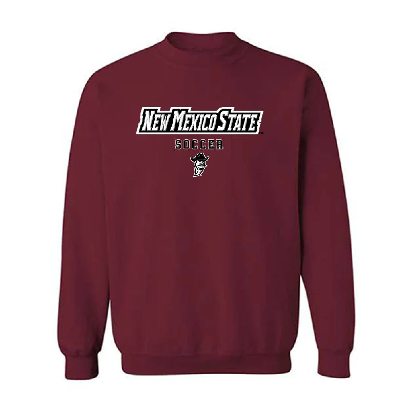 NMSU - NCAA Women's Soccer : Janae Shaklee - Classic Shersey Crewneck Sweatshirt Hoodie with Strings Custom Fit Adjustable NMSU - NCAA Women's Soccer : Janae Shaklee - Classic Shersey Crewneck Sweatshirt Hoodie with Strings Custom Fit Adjustable