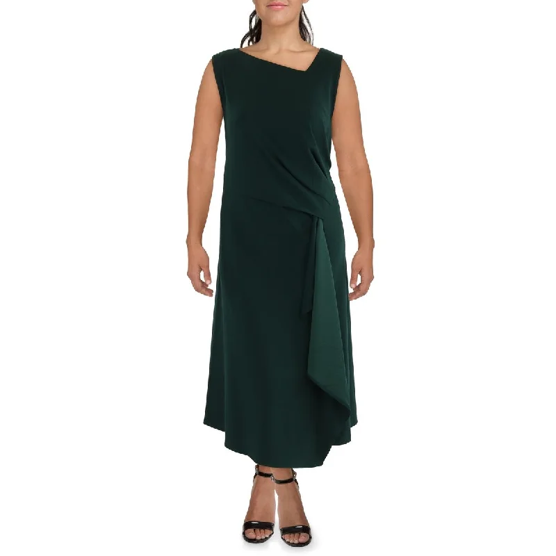 Plus Womens Midi A-Line Cocktail And Party Dress Tunics Favorite customer