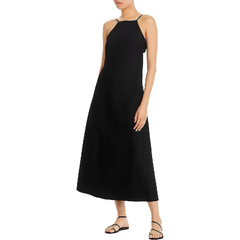Womens Cut-Out Spaghetti Straps Cocktail And Party Dress Tunics Stylish elegant