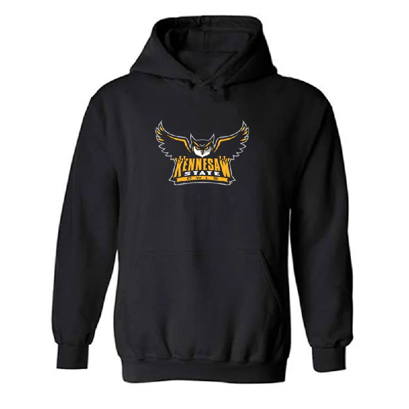 Kennesaw - NCAA Women's Soccer : Angelina Noorbehesht - Classic Fashion Shersey Hooded Sweatshirt Hoodie with Applique Textured Unique Kennesaw - NCAA Women's Soccer : Angelina Noorbehesht - Classic Fashion Shersey Hooded Sweatshirt Hoodie with Applique Textured Unique