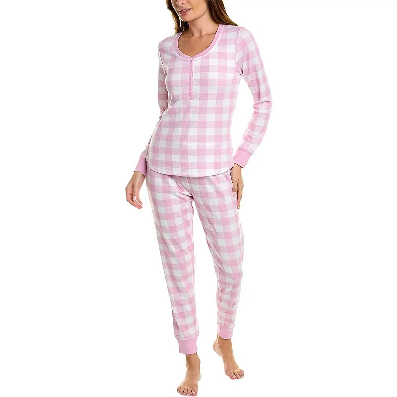 Womens Thermal 2PC Pant Set Soft Cotton Pants