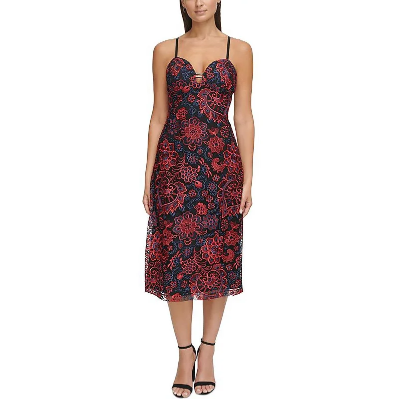 Womens Embroidered Midi Cocktail And Party Dress Tunics Practical durable