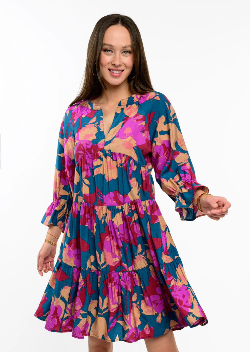Roses Dress Tunics Handmade artisanal