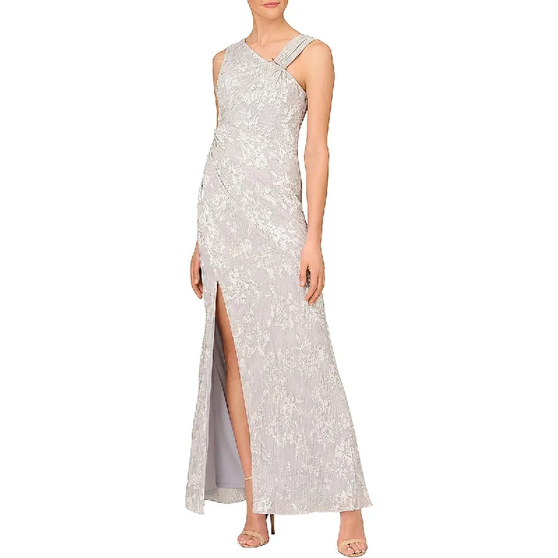Womens Foil Mermaid Cocktail And Party Dress Tunics Cozy comfortable