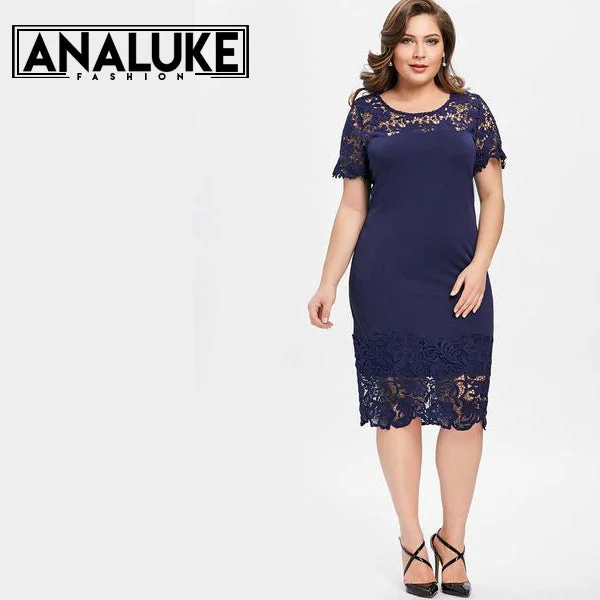 Short Sleeve Party Dress Boatneck Modish Everyday