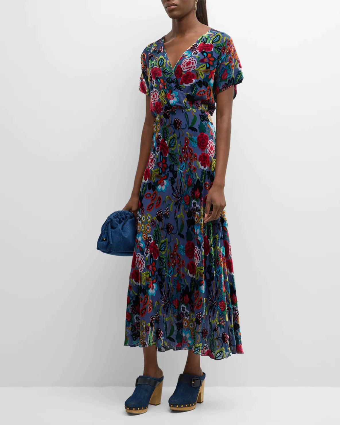 Johnny Was - Minto Burnout Connie Dress Tunics stripes playful