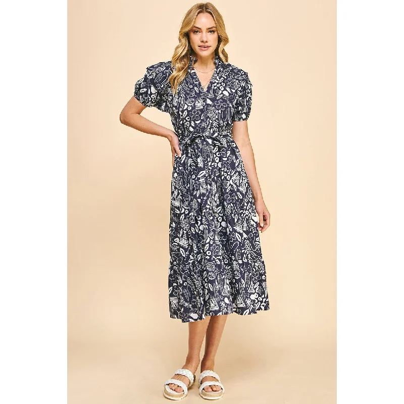 Laurie Tiered Midi PINCH Dress-SALE Tunics Versatile functional