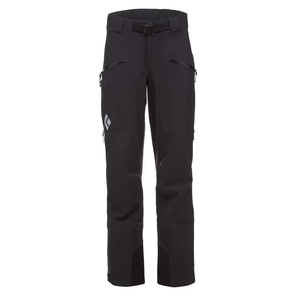 Black Diamond Recon Stretch Ski Pants Stylish Paperbag Waist Pants