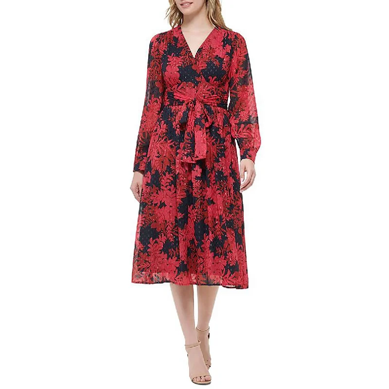 Womens Chiffon Metallic Cocktail And Party Dress Tunics Running lightweight