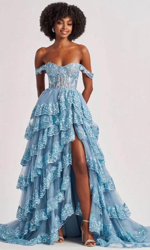 Colette By Daphne CL8690 - Scallop Trimmed Prom Dress Tunics Review highly