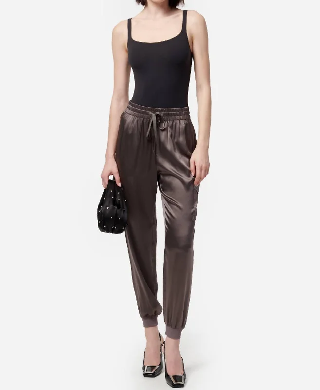 Elsie Pants In Fog Trendy Printed Leggings