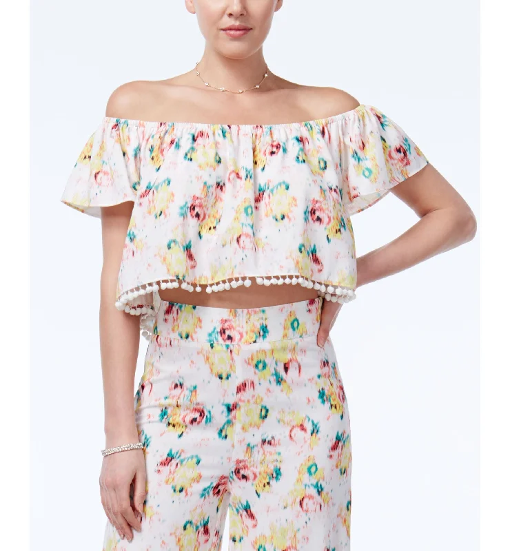 XOXO Juniors Off The Shoulder Printed Crop Top Lace Blend Ribbed Blend Corduroy Blend XOXO Juniors Off The Shoulder Printed Crop Top Lace Blend Ribbed Blend Corduroy Blend
