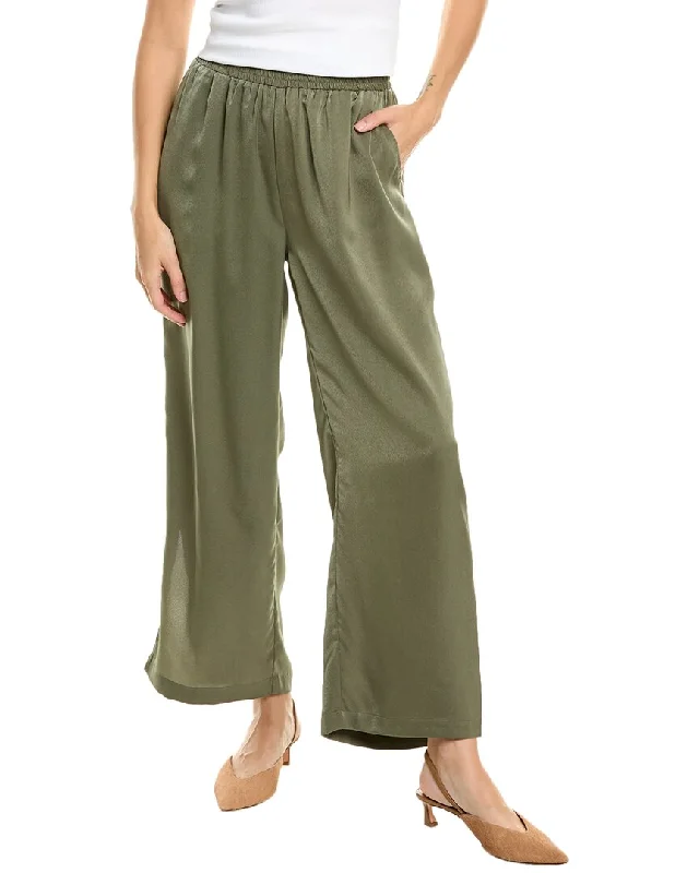 Design History Satin Pant Fashionable Track Pants