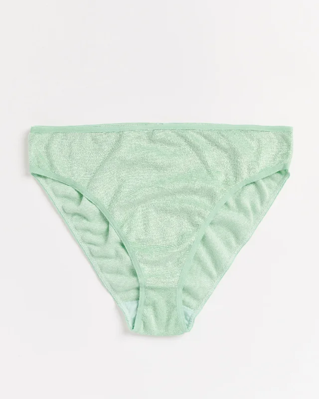 Bell Pants in Telu Green Formal Stretch Pants