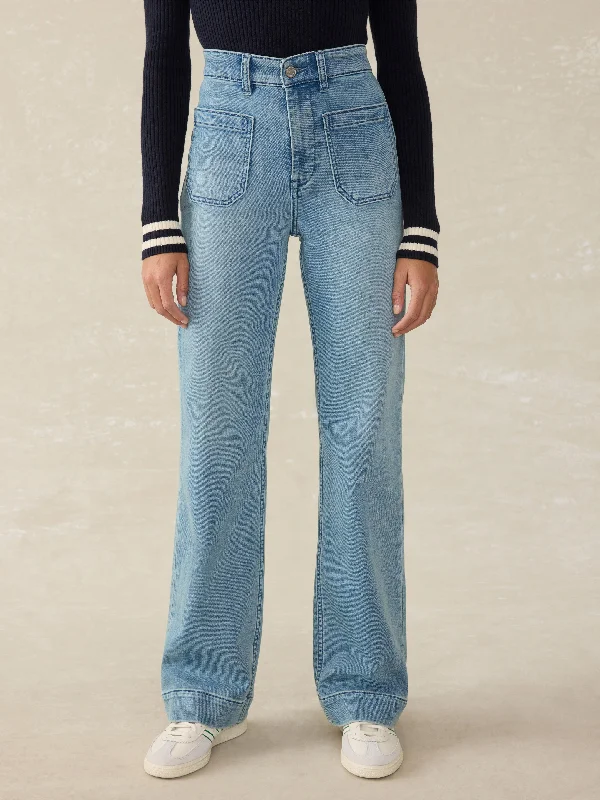 Stretch Terry Patch Pocket Pant - Eastern Shore Wash Classic Chino Pants
