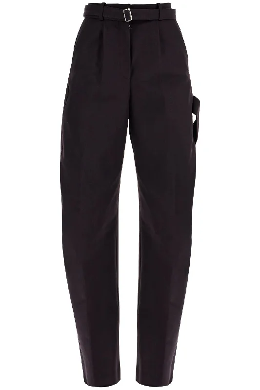 Lanvin Women's Balloon Canvas Pants For A Comfortable Denim Leggings