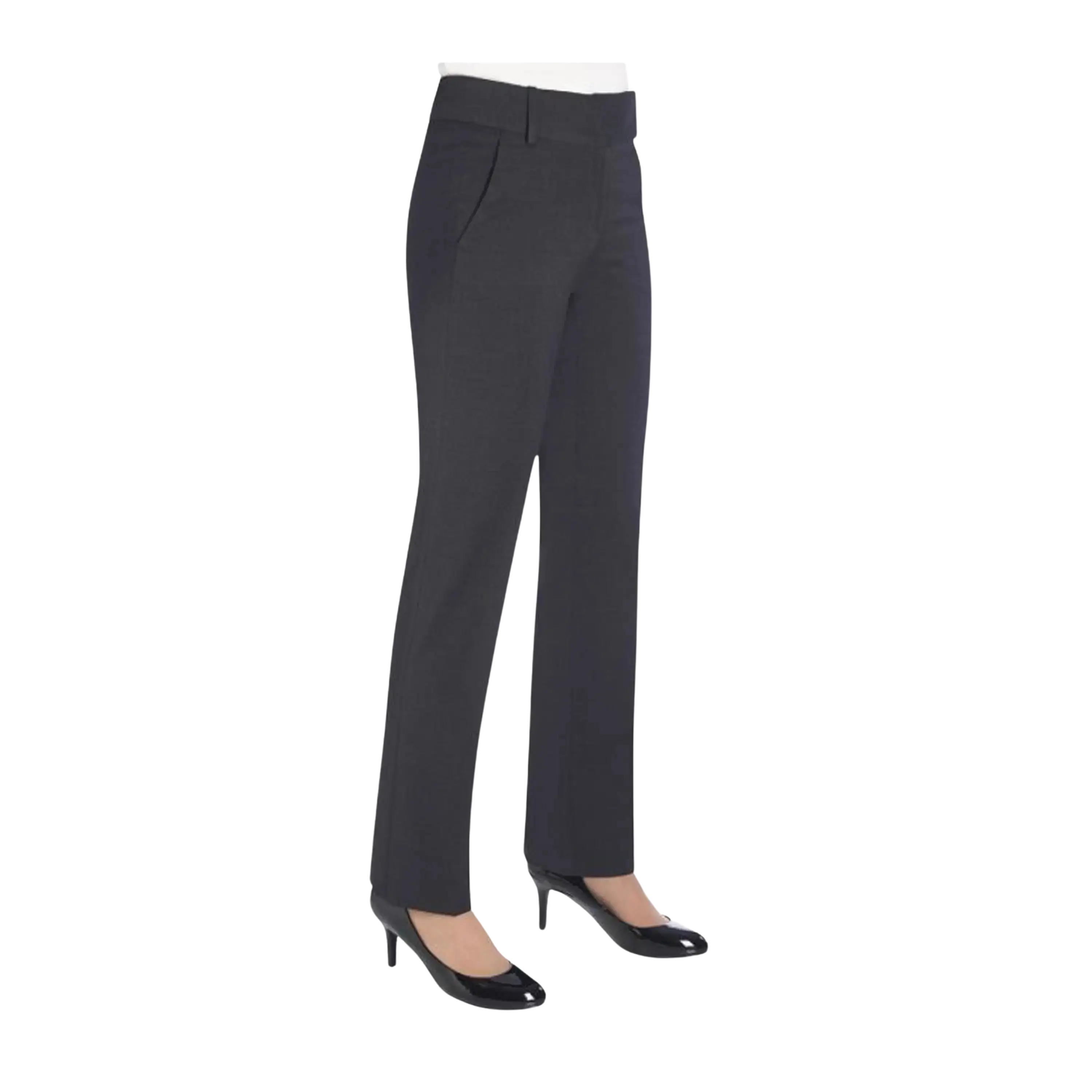 Genoa Trousers in Charcoal Trousers Wedding White
