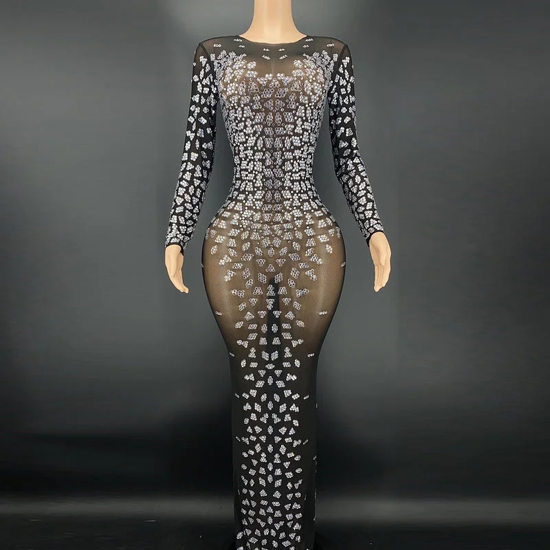 Sexy Silver Dress