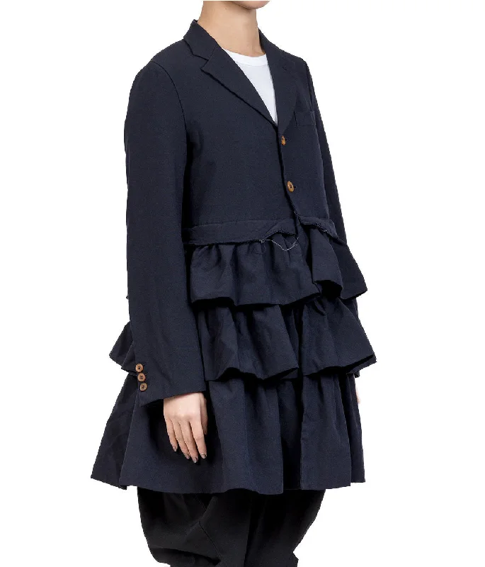 Black Washed Peplum Jacket Notch Collar Jacket Peter Pan Collar Jacket Cowl Neck Jacket Black Washed Peplum Jacket Notch Collar Jacket Peter Pan Collar Jacket Cowl Neck Jacket
