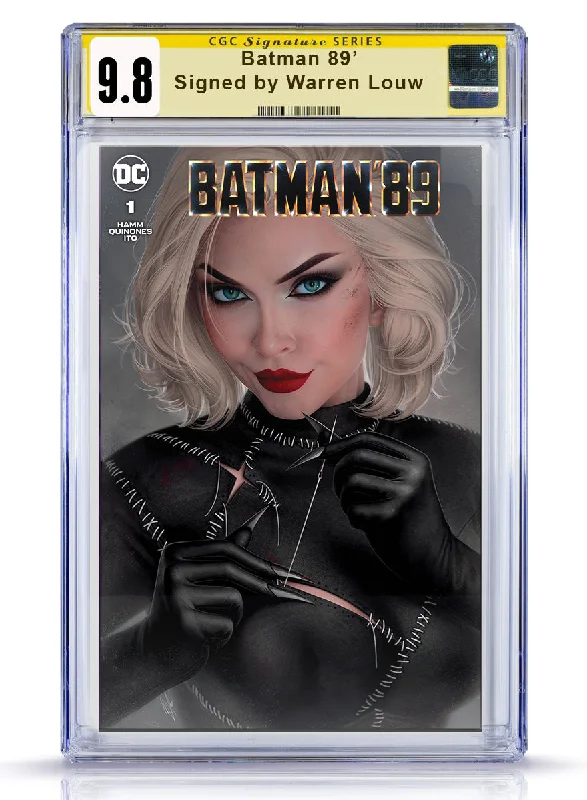CGC Signature Series 9.8 Trade Dress Batman 89 Warren Louw