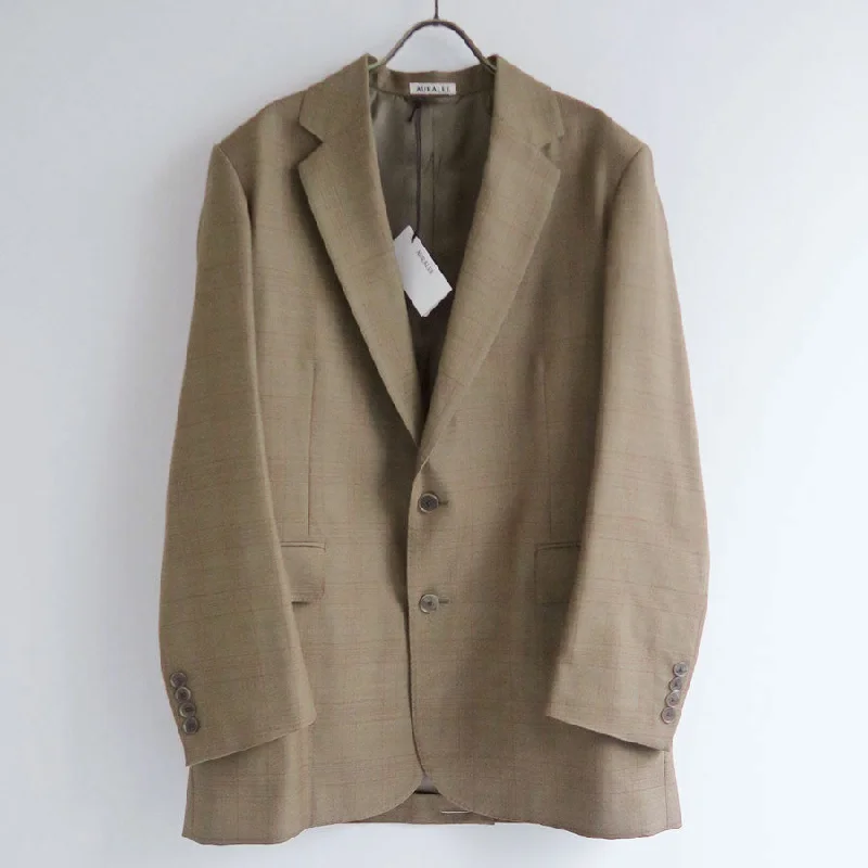 【AURALEE/オーラリー】<br>BLUEFACED WOOL JACKET <br>A25SJ04BA Cardigan Sweater Pullover